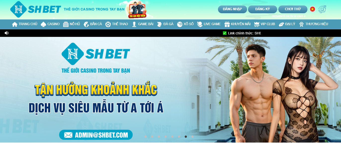 Giới thiệu thông tin sơ lược về nhà cái Shbet800